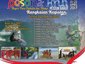 Para Peselancar Wajib Gabung di Surfing Internasional Krui Pro 2017