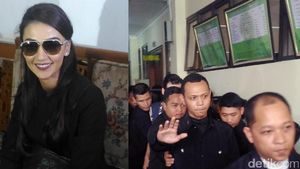 Senyum Tsania Marwa dan Belasan Bodyguard Kawal Atalarik Syah