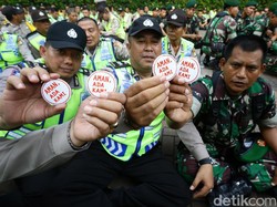 Jelang Pencoblosan Pilkada DKI, Polisi Gelar Patroli Skala Besar