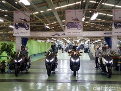 Ekspor Sepeda Motor Melonjak