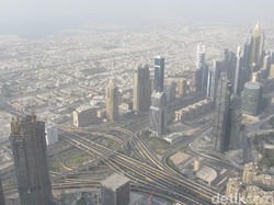 Sensasi Panorama Gedung Tertinggi Sedunia Burj Khalifa