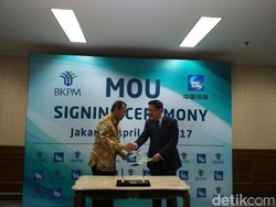 RI Gandeng BUMN China Jaring Investor Asing