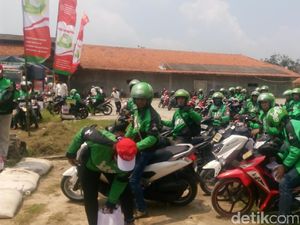 Ratusan Sopir Go-Jek Bakal Bantu Amankan Harga Pangan