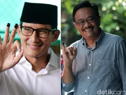 Kemesraan Djarot-Farida dan Kehangatan Keluarga Sandiaga di TPS