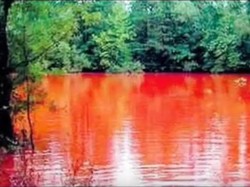 Unik Atau Mistis, Danau di Bengkulu Berwarna Merah Darah