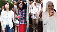 Gaya Istri Cagub-Cawagub di Pilgub DKI