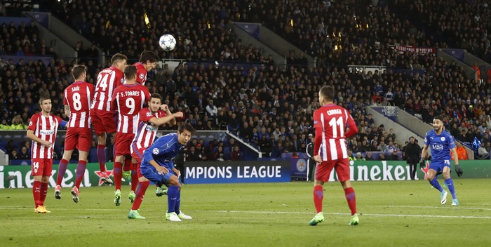 Atletico Dibuat Leicester Ketar-ketir