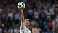 Ronaldo juga pegang rekor sebagai pemain dengan hat-trick terbanyak di Liga Champions, sebanyak delapan kali (Reuters)
