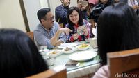 Usai Nyoblos, Djarot Makan Bersama Keluarga