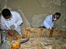 Ditemukan 8 Mumi di Kuburan Kuno Mesir Berumur 3.500 Tahun