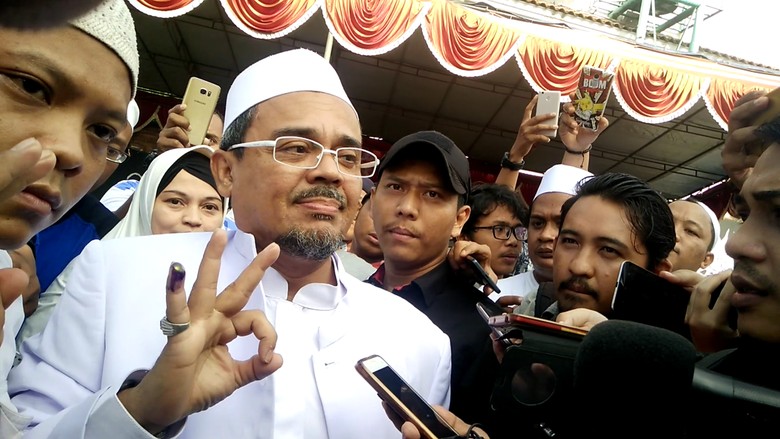 Polda Jabar Hentikan Kasus Penodaan Pancasila Habib Rizieq
