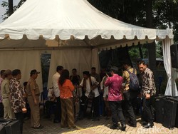 Tiba di TPS, Jokowi Sapa Grup Band Keroncong Tugu