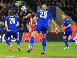 Atletico Ungguli Leicester 1-0 di Babak Pertama