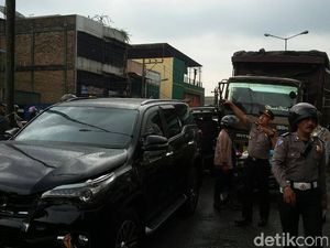 Tabrakan Beruntun di Medan, 1 Orang Terluka