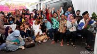 Meriahnya Proses Penghitungan Suara di TPS Anies