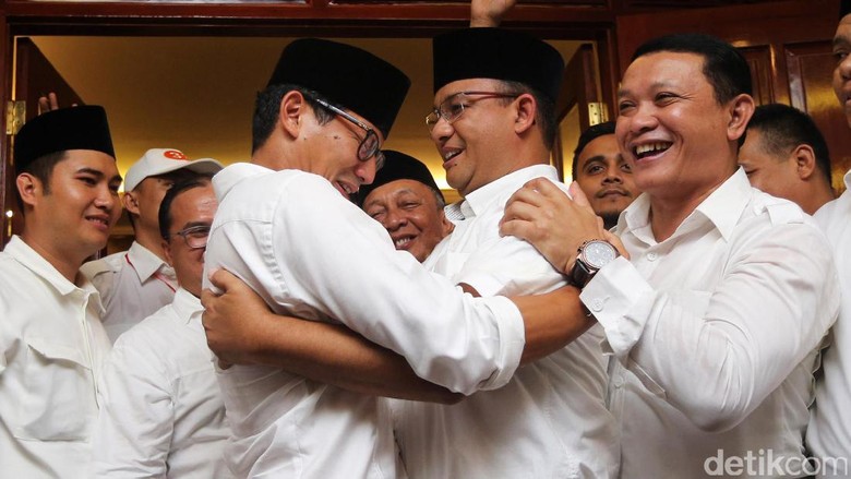 Hasil Pleno KPU DKI: Anies-Sandi 57,96%, Ahok-Djarot 42,04%