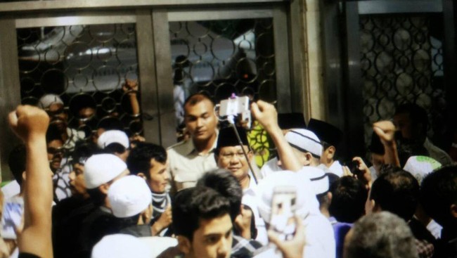 Ucapan Terima Kasih Prabowo kepada Habib Rizieq dan Ulama 