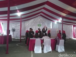 Suara Pertama di TPS Megawati untuk Anies-Sandiaga