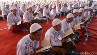 Ribuan Warga Binaan Khataman Alquran