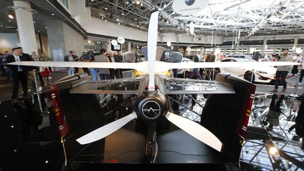 Bagian belakang AeroMobil