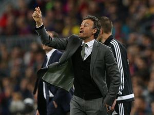 Enrique: Barca Pantas Menang Hari Ini, tapi Juventus Pantas Lolos