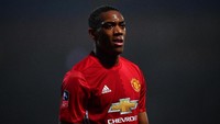 Anthony Martial direkrut dengan nilai 36 juta poundsterling (bisa naik sampai 58 juta poundsterling) dari Monaco pada September 2015. Mencetak 25 gol dari 91 laga kompetitif sejauh ini. (Foto: Getty Images/Dan Mullan)