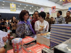 Hadiri Big Bad Wolf Jakarta 2017, Menteri Susi: Obat Tidur Saya Baca Buku