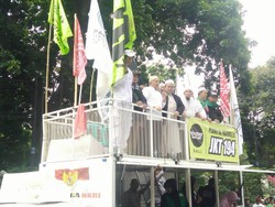 Orasi di Depan Kementan, Amien Rais Bicara soal Tuntutan Ahok