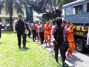 Antisipasi Kabur, 31 Tahanan Polres Blitar Dititipkan ke Lapas