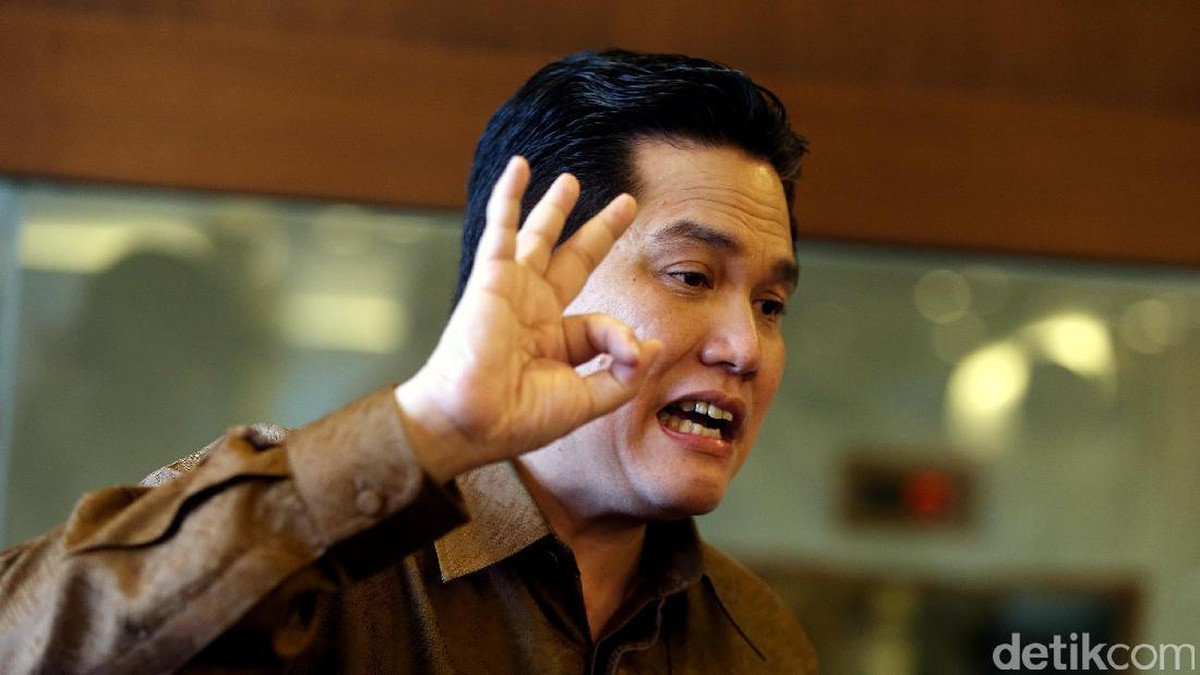 Presiden Inter Milan Erick Thohir (Rengga Sancaya/detikSport)