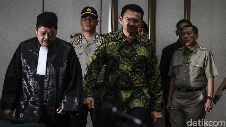 Ahok Bacakan Pledoi, Polisi Siapkan Ribuan Personel Pengamanan