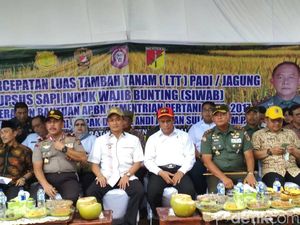Mentan Beri Bantuan Rp 177 M ke 6 Kabupaten/Kota di Gorontalo