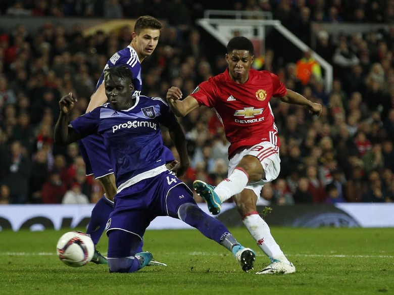 Kalahkan Anderlecht 2-1, MU ke Semifinal Liga Europa Kalahkan Anderlecht 2-1, MU ke Semifinal Liga Europa