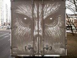 Debu Mobil Jadi Karya Artistik!