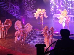 Aksi Para Penari Seksi di Kapal Pesiar