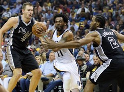 Grizzlies Kalahkan Spurs, Perkecil Ketinggalan Jadi 1-2