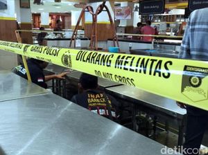 Tabung Gas Meledak di Food Court Yogya Sukabumi, 5 Orang Terluka