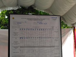 Coblos Ulang di TPS 01 Gambir, Ahok-Djarot Raih Suara Terbanyak