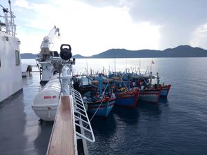 Polisi Kembali Tangkap 4 Kapal Vietnam Terkait Illegal Fishing