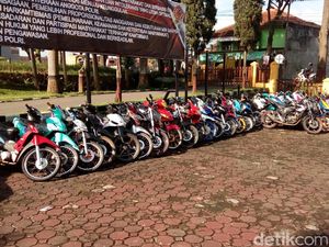 Polisi Pantau Peredaran Motor Ilegal di Pelosok Garut