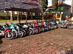 Polisi Pantau Peredaran Motor Ilegal di Pelosok Garut