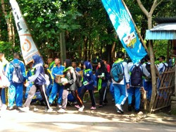 1.000 Pelajar dan Mahasiswa Hijaukan Hutan Klotok Kediri