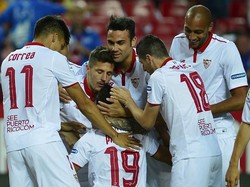 Dua Gol Ganso Mantapkan Sevilla di Empat Besar