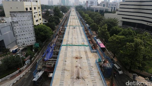 Penampakan Terkini Proyek MRT di Sisingamangaraja