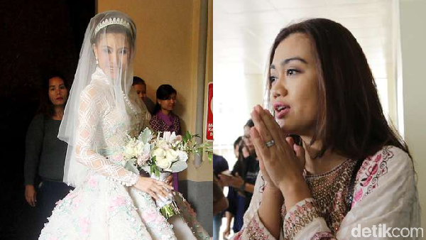 Olga Lydia Cantik di Hari Pernikahan, Keluarga Gelar Pengajian untuk Jupe