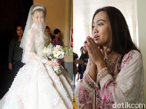 Olga Lydia Cantik di Hari Pernikahan, Keluarga Gelar Pengajian untuk Jupe