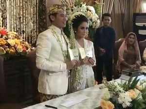 Tarra Budiman dan Gya P Sadiqah Resmi Jadi Suami-Istri
