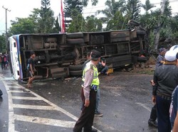 Polisi: Bus Rusak Sebelum ke Puncak tapi Diperintah PO Berangkat