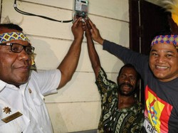 PLN Listriki Desa-desa di Pelosok Papua