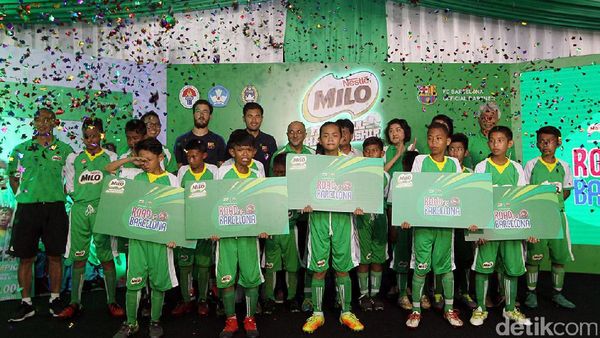 5 Pemain Terbaik MILO Football Championship Dikirim ke Barcelona